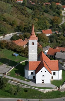 Parish Church of Saint Nicholas in Hrascina, Croatia
