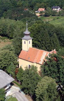 Parish Church of St. Francis Xavier in Svarca, Karlovac, Croatia