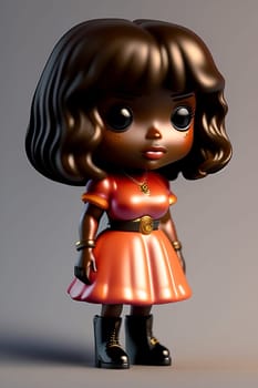 Cute Collectible Female Funko Pop Vinyl Figure in Modern and Stylish Clothing