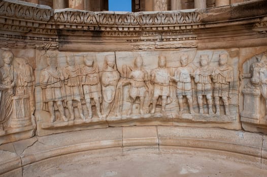 Archaeological Site of Sabratha, Libya - 10/31/2006:  The Theatre of the ancient Phoenician city of Sabratha