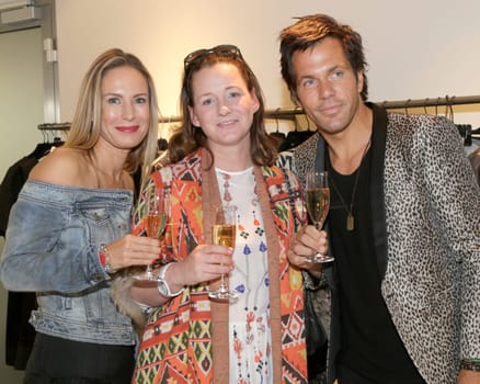 Kathrin Bruss,Jenny Falckenberg at Petra Teufel Fashion Night 2015 in Hamburg