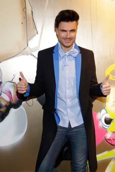 Andre Borchers at Petra Teufel Fashionnight in Hamburg