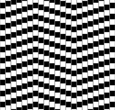 illustration of seamless background with colored optical illusion
