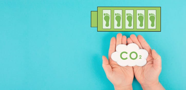 Green energy loading, reduce CO2 footprint, sustainable renewable electricity power, csr concept, environment protection, eco technology