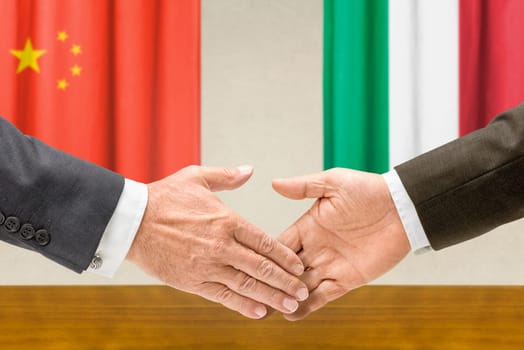 Representatives of China and Italy reach out