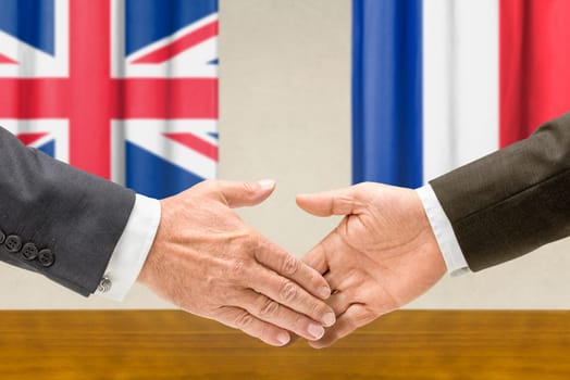 Representatives of Great Britain and France reach out