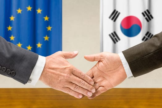 EU and South Korean representatives reach out