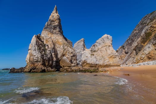 Praia da Ursa (Ursa Beach), in Sintra near Lisbon in Portugal.