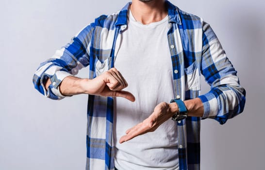 Unrecognizable deaf-mute person speaking in sign language, Hands gesturing in sign language. Person speaking in sign language, Manual gestures of people with hearing and verbal problems