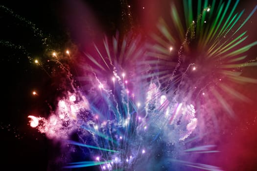 Fireworks image and text freedom