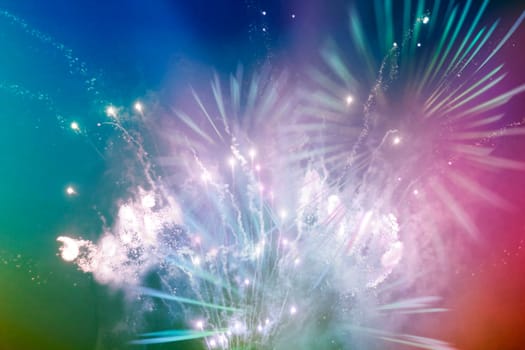 Fireworks image and text freedom