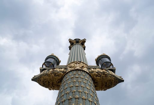 Street Light in Paris, France