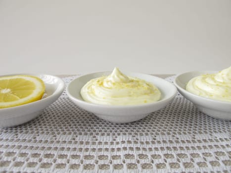 Lemon Quark Dessert