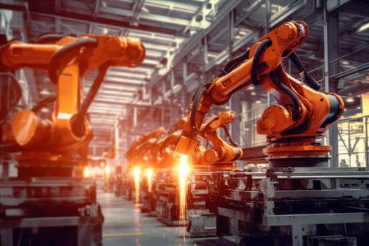 Machine learning algorithms can optimize production processes by analyzing vast amounts of data. Generative AI.