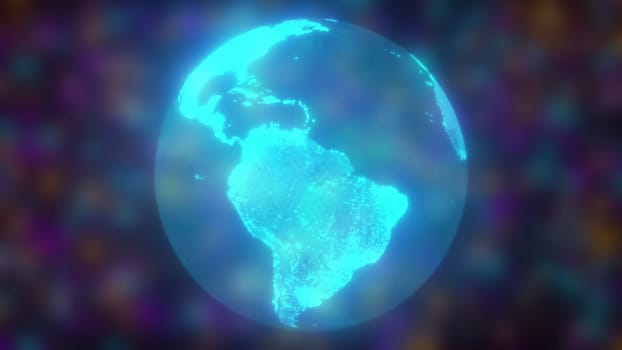 Digital glow Earth. Computer generated 3d render,Digital glow Earth. Computer generated 3d render