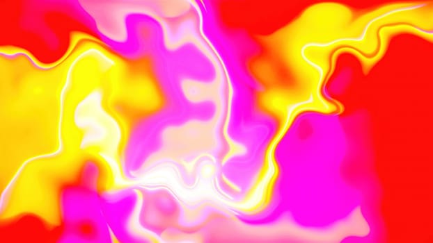 Abstract neon wave. Computer generated 3d render