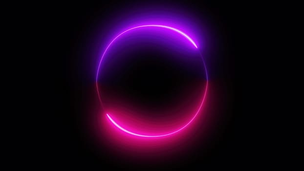 Blue neon light circle. Computer generated 3d render,Blue neon light circle. Computer generated 3d render