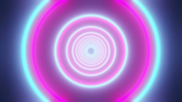 Circle neon tunnel. Computer generated 3d render,Circle neon tunnel. Computer generated 3d render