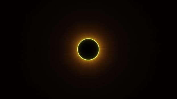 Total solar eclipse. Computer generated 3d render,Total solar eclipse. Computer generated 3d render