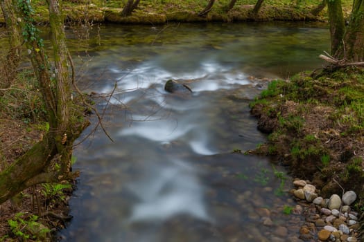 long exposure at the portuguese national park of Geres. Arcos de Valdevez, Portugal
