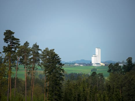 Silo in Agricultural FieldGeras Waldviertel
