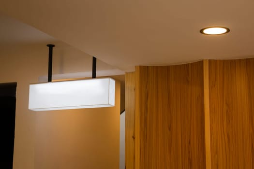 Loft modern black room interior, stock photo