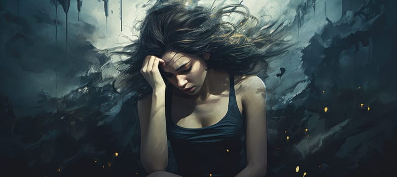 Depression and anxiety states. Generative AI