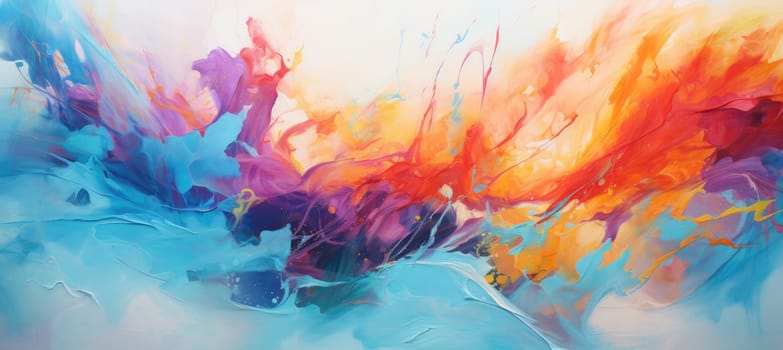 Abstract colorful background. Generative AI