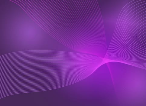 Abstract purple background with lines