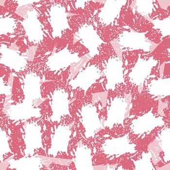 Vector multicolor seamless pattern from blots. Free form abstract spots. Design for textile, wallpaper, wrapping paper.
