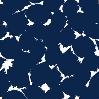 Vector multicolor seamless pattern from blots. Free form abstract spots. Design for textile, wallpaper, wrapping paper.