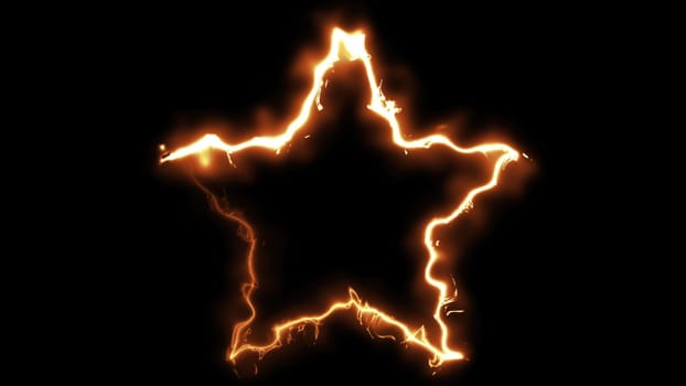 Star shape fire. Computer generated 3d render,Star shape fire. Computer generated 3d render