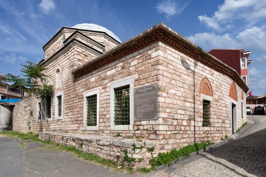 Zembilli Ali Efendi Turbesi, a 17th century tomb located in Zeyrek neighborhood, Fatih district of Istanbul, Turkey. Houses the remains of Seyhulislam Zembilli Ali Efendi