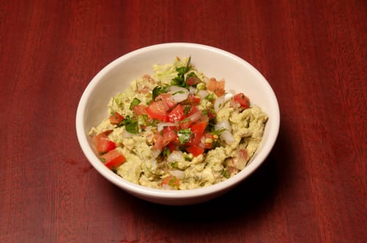 Authentic tex mex avocado mexican cuisine known as guacamole