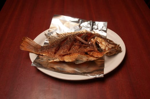 Delicious traditional cuisine known best as mojava frita