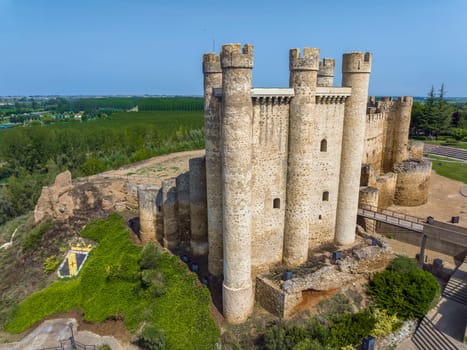 Castle at Valencia de Don Juan, Castilla y Leon, Spain
