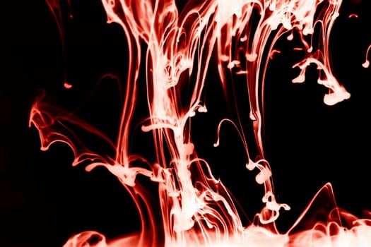 abstract ink background flow in water