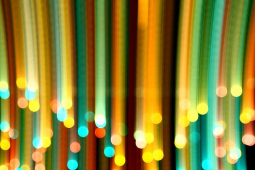 speed motion bokeh - abstract blurred background