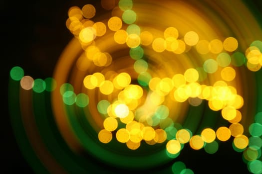 speed motion bokeh - abstract blurred background