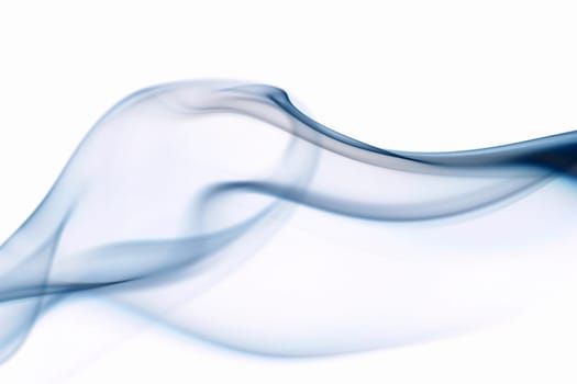 blue smoke - abstract background close up