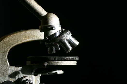 microscope macro close up - science background