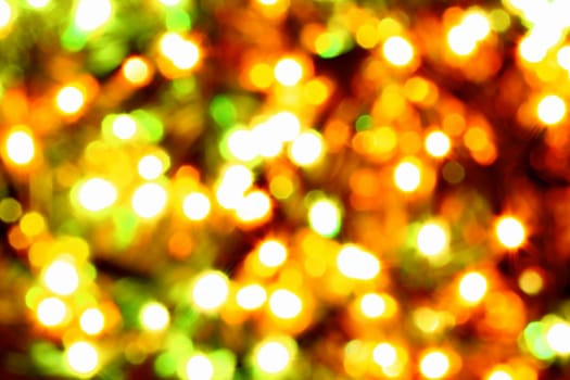 holiday card - golden champagne and gift