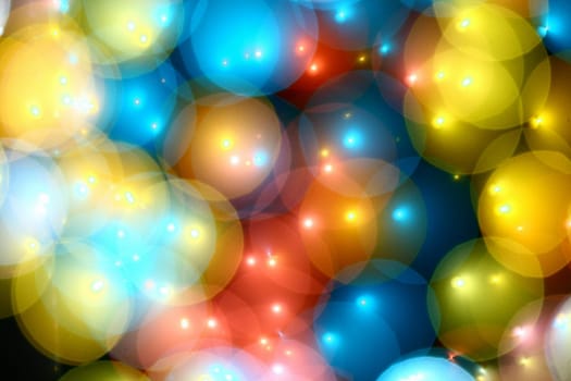 speed motion bokeh - abstract blurred background