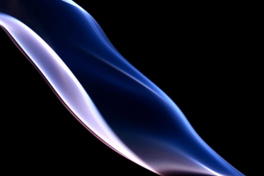 blue smoke - abstract background close up