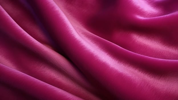 A close up view of a pink fabric