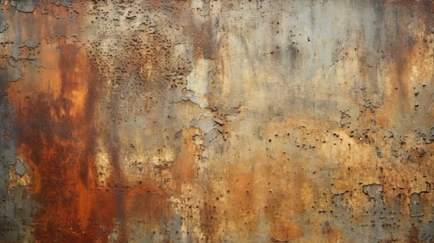 A rusted metal surface with lots of rust on it