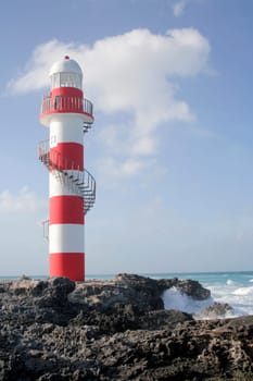 Lighthouse, Beach, Cancun, Quintana Roo, Mexico