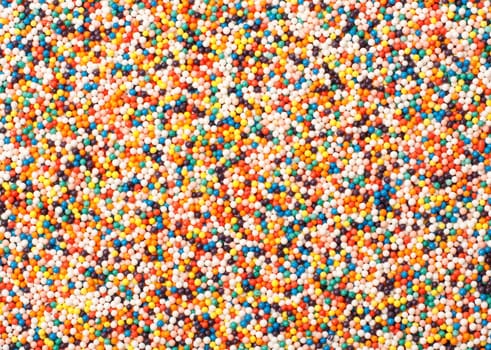 multicoloured texture confectionery balls