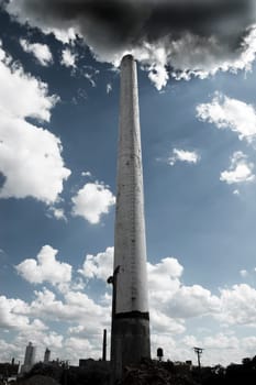 Polluting Smokestack