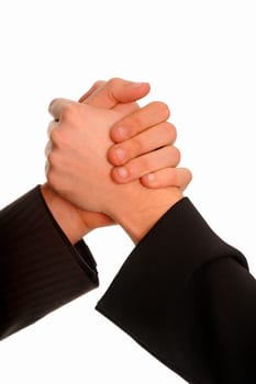 two 2 hand hold agreement contract business